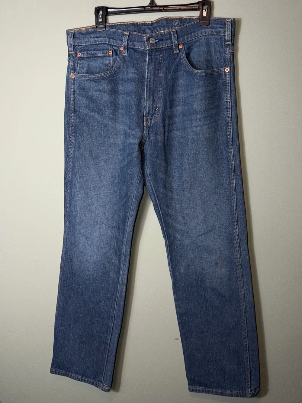 Levi’s Western Fit Men's Jeans in Dark Blue Wash 36X32